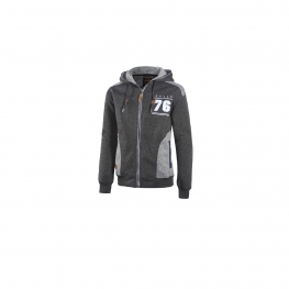 men‘s brushed fleece jacket